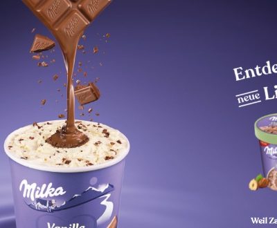 Milka Eiscreme testen