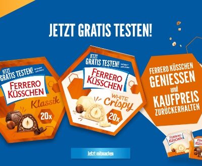 Ferrero Kuesschen Geld zurueck Aktion